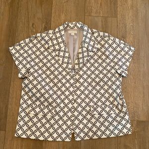 Coldwater Creek | Patio Print Short Sleeve Jacket